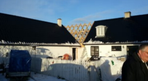 Montering af tagkvist